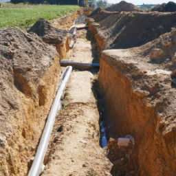 Raccordements optimisés pour fosse toutes eaux Camblain-Chatelain